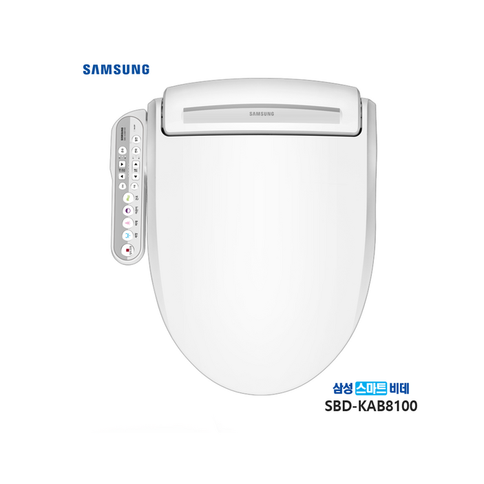 삼성스마트비데 SBD8100 무료설치 온풍건조 여성세정 어린이기능 생활방수 공기방울세정 항균은나노노즐 소프트개폐 삼성비데8100