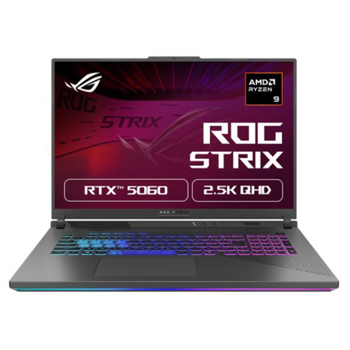 에이수스 2025 ROG 스트릭스 G18 라이젠9 라이젠 9000 시리즈 지포스 RTX 5060, Eclipse Gray, G814FM-S9020, 2TB, 32GB, Free DOS
