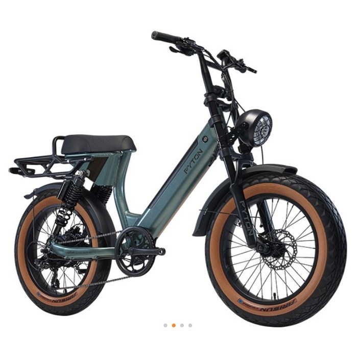 2025 알톤 파이톤 20 자토바이 팻바이크 전기자전거 500W 모터 30Ah 대용량 배터리 시마노 유압 브레이크