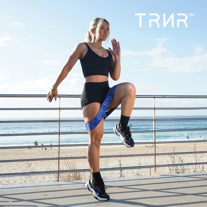 [TRNR 트레이너] 스쿼트 밴드 5단계 저항강도 힙업밴드, 1개, 스쿼트밴드 3팩(라이트,미디움,헤비)