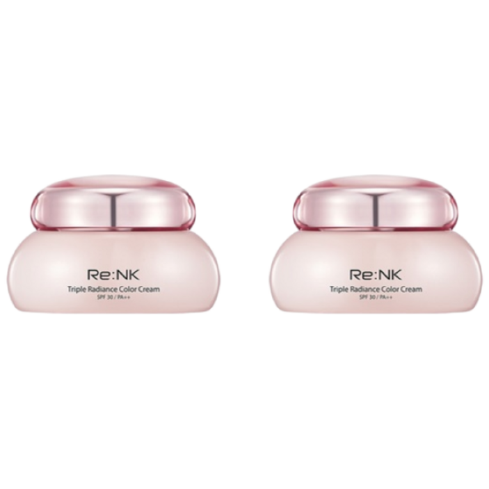 [리엔케이] 빛크림 트리플 래디언스 컬러 크림, 45ml x 2개