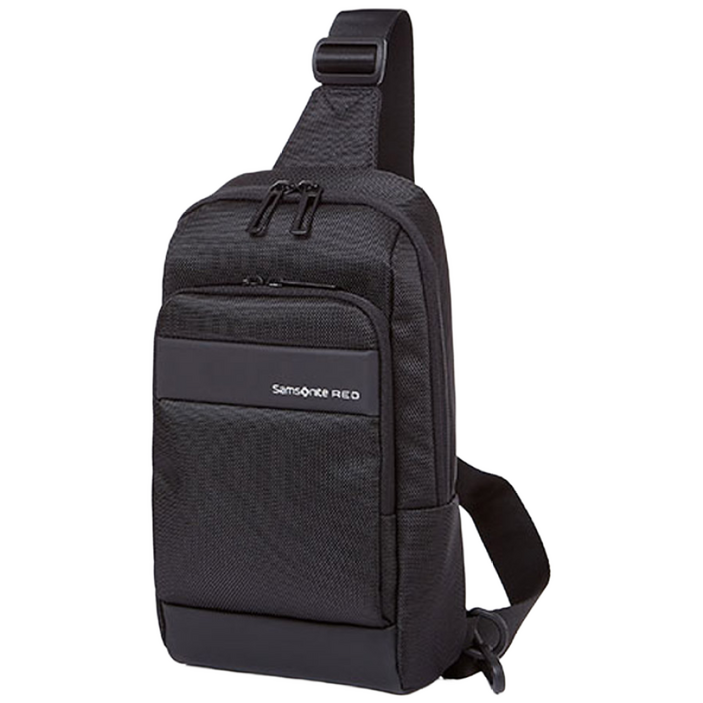 쌤소나이트 레드 아쎌 슬링백 블랙