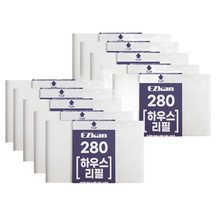 이지캔 하우스 리필 280 기저귀 쓰레기 봉투