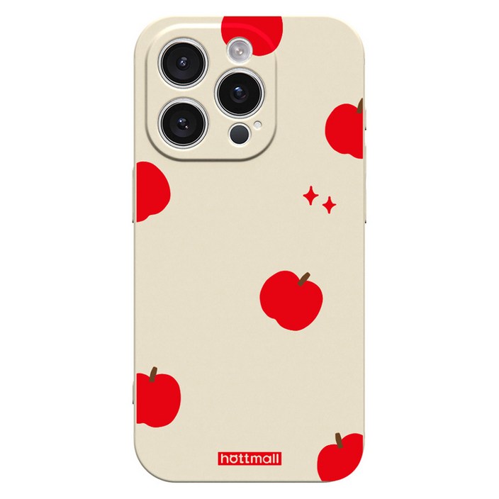 핫티몰 애플 스파크 커플 휴대폰 케이스 베이지