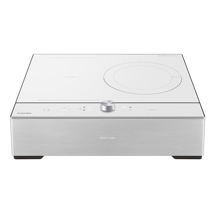 쿠첸 IH FLEX 대화구 올파워 인덕션 3구 + 스탠드 케이스 150 세트 방문설치, CIR-EW33KD0B1, 프리스탠딩