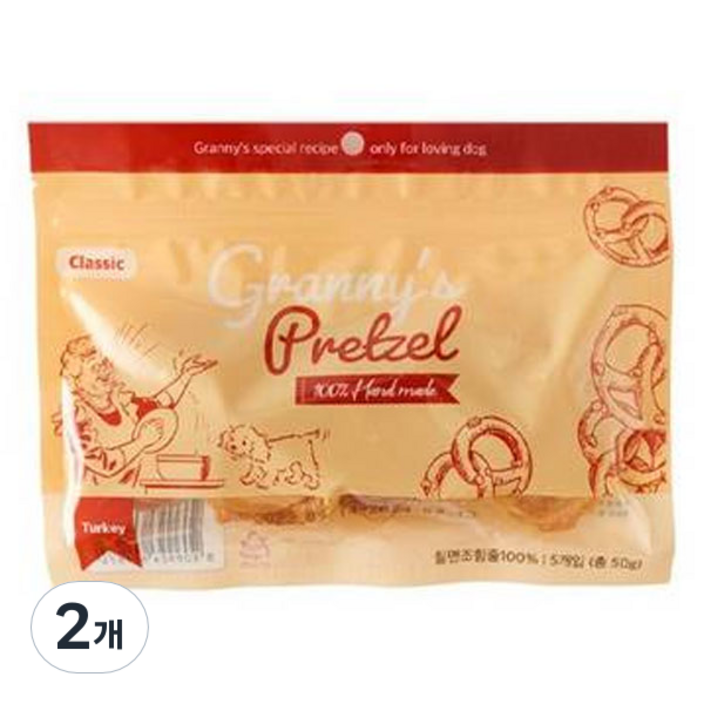 펫프렌즈 강아지 그래니스 독 터키츄 프레즐 5p 펫프렌즈 강아지 그래니스 독 터키츄 프레즐 5p
