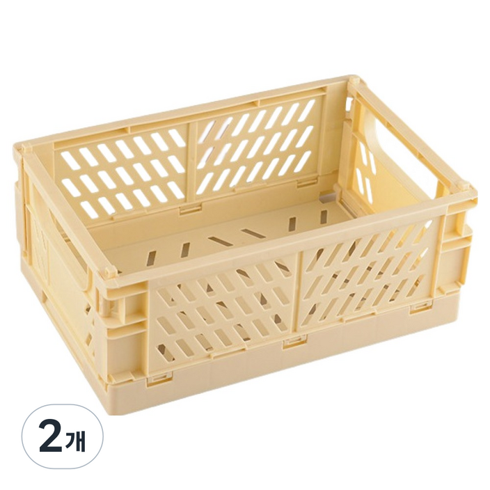 맙소샵 파스텔 접이식 다용도 수납 폴딩박스 BRP2084