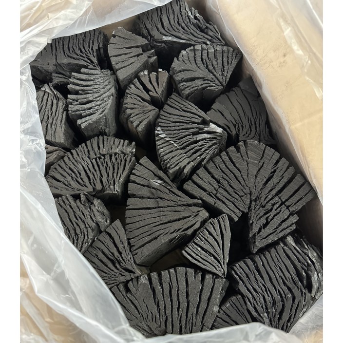 오케이 참숯 바베큐 삼단숯 20kg, 1개