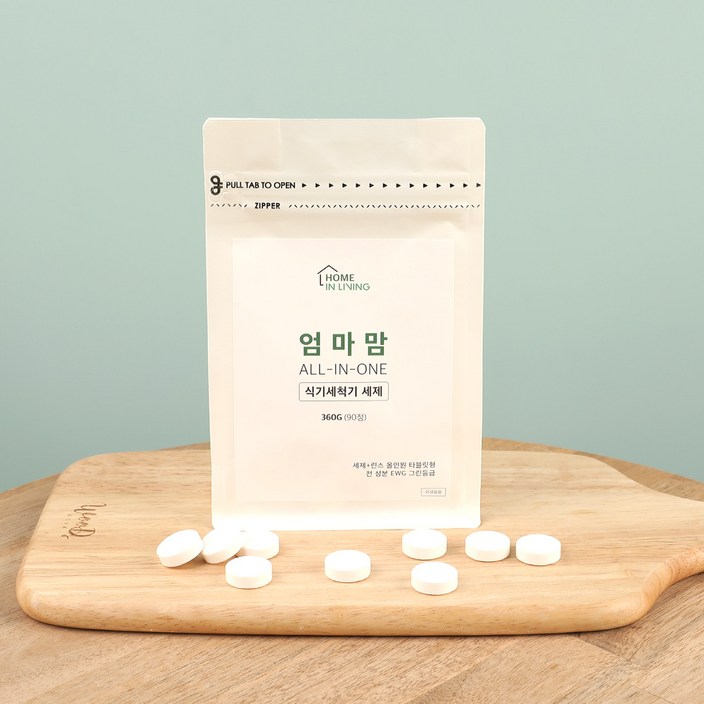 엄마맘 식기세척기 세제 전용 1종 린스포함 올인원 삼성 엘지 SK6인용 식세기호환 90개입, 360g, 3개 엄마맘 식기세척기 세제 전용 1종 린스포함 올인원 삼성 엘지 SK6인용 식세기호환 90개입, 360g, 3개