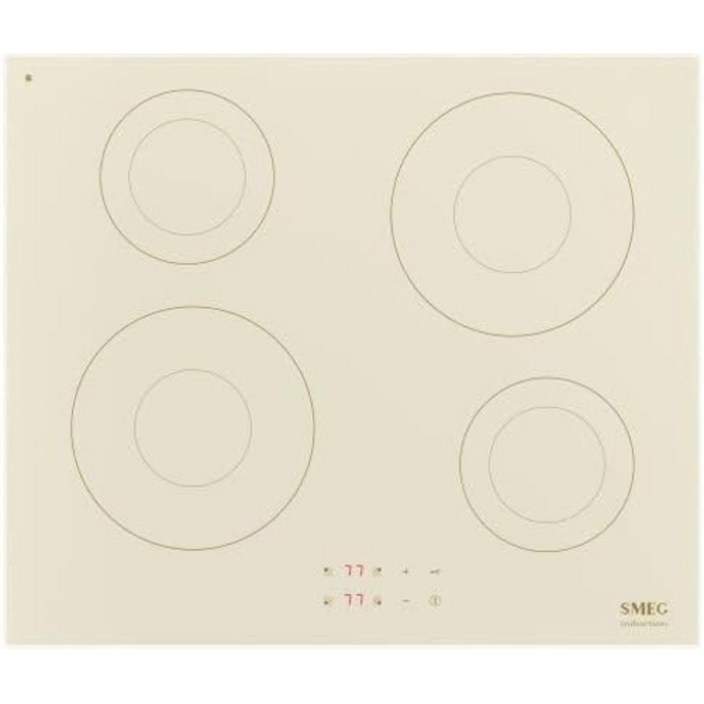 SMEG SI2641DP 4구 인덕션 인테리어 크림