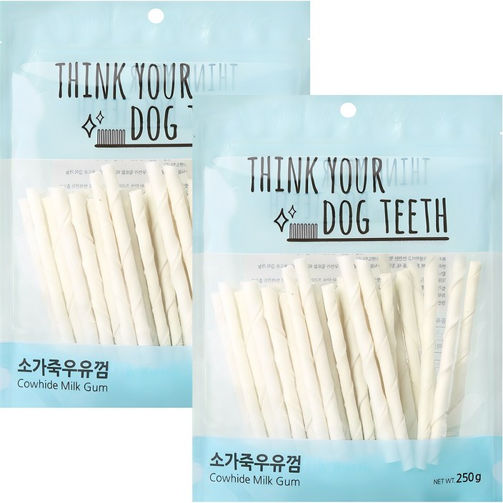 띵크유어도그티 강아지 우유껌 스틱형