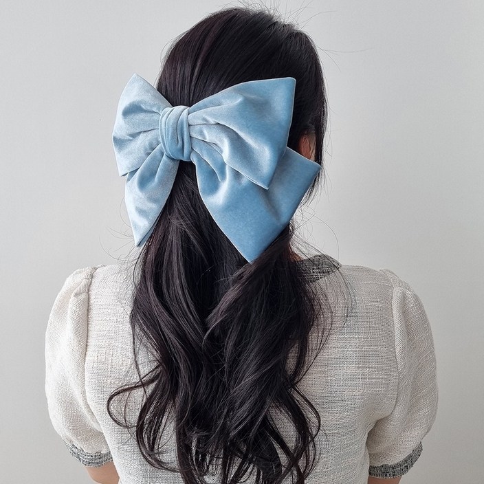 벨벳 왕 리본핀 30칼라 얼굴 소멸 동안 느낌