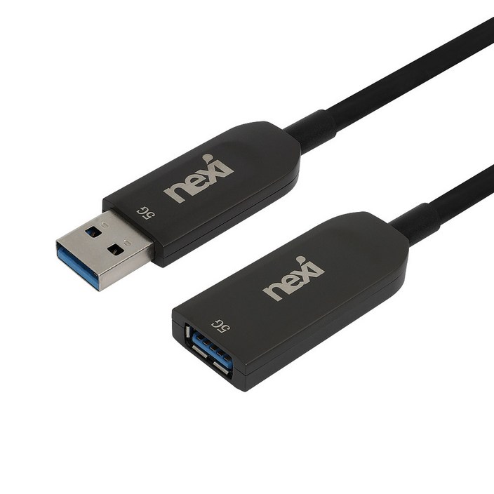 넥시 USB 연장 케이블 USB3.1 AOC AM-AF 연장선, 5m, 1개