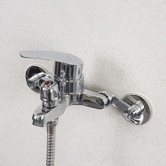 아바스 국산 욕실 샤워기 수도꼭지 화장실 수전 샤워기수도꼭지 샤워수전, 1세트