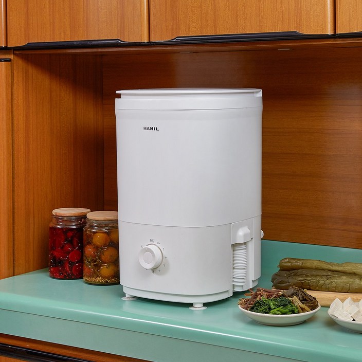 한일전기 미니 만능짤순이 음식물 탈수기 1KG 의류 속옷 만두 오이지 탈수 NW-1000, NW-1000