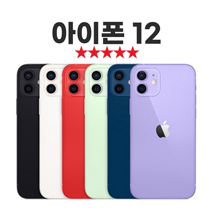 SUNRISE MALL 애플 아이폰12 Apple iPhone 중고폰 리퍼폰 공기계 자급제 알뜰폰, 128GB, 그린