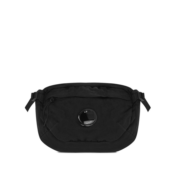 C.P.컴퍼니 로고 패치 숄더 백