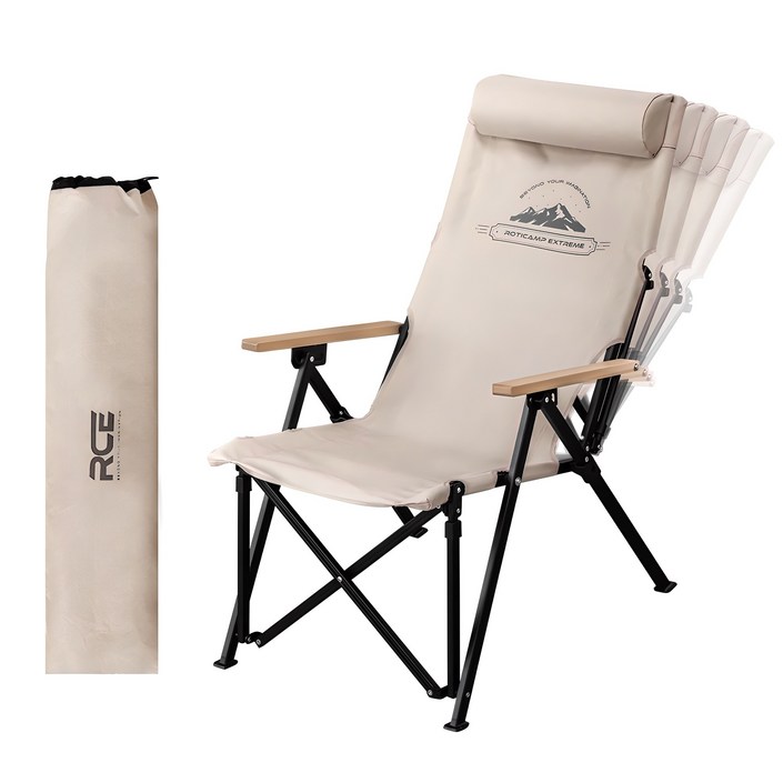 로티캠프 각도조절 휴대용 접이식 앵글 릴렉스 캠핑 의자 AACR1