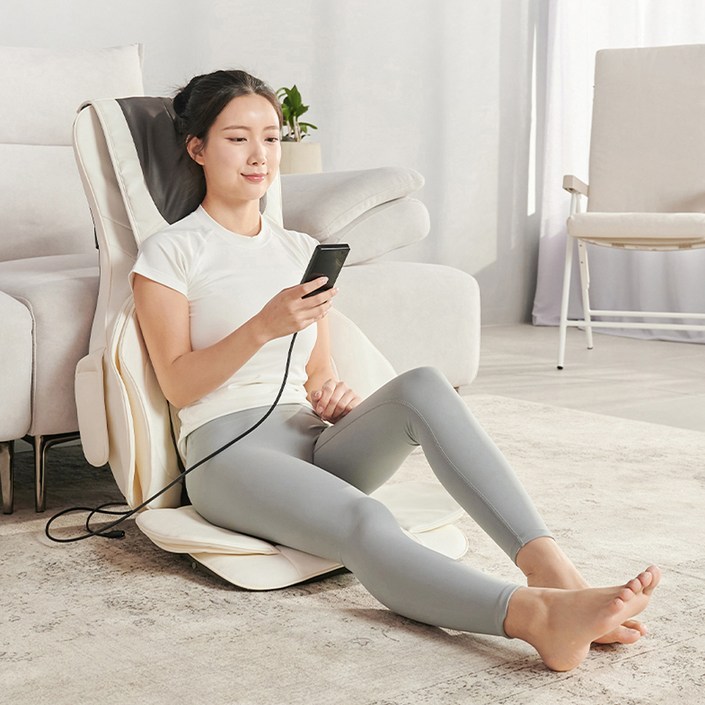 에어그램 코어 의자안마기, AG-CR2402i, 크림아이보리