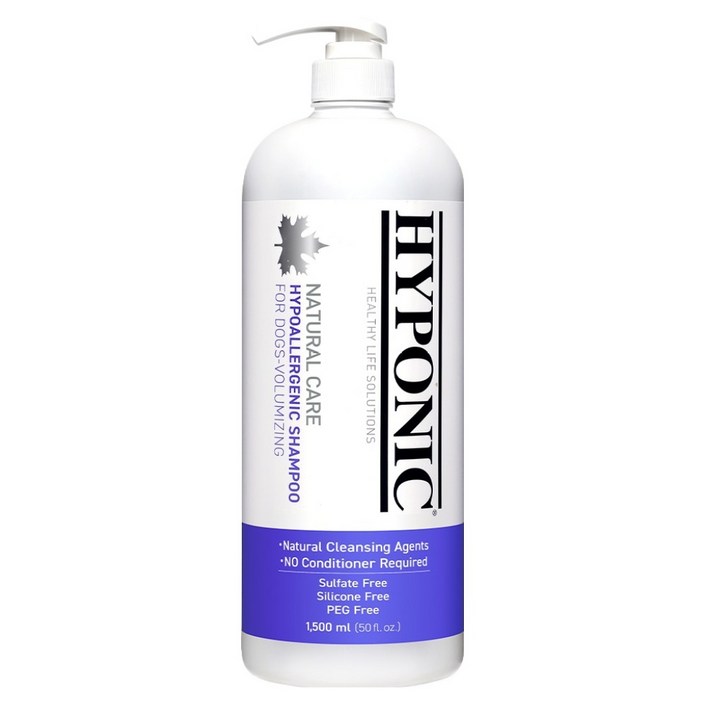 하이포닉 프리미엄 저자극 애견샴푸 볼류마이징, 1.5L, 1개