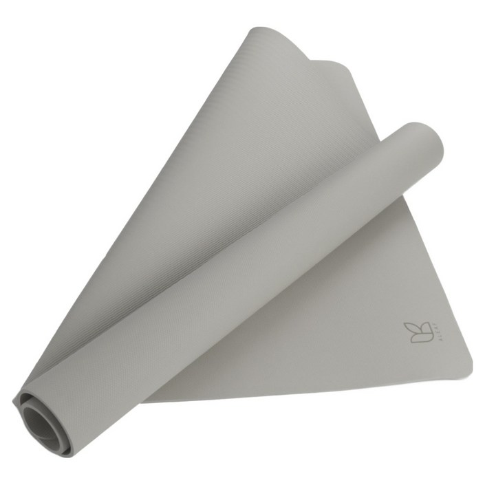 아리프 TPE 자이언트 요가매트, 머쉬룸 그레이, 1개