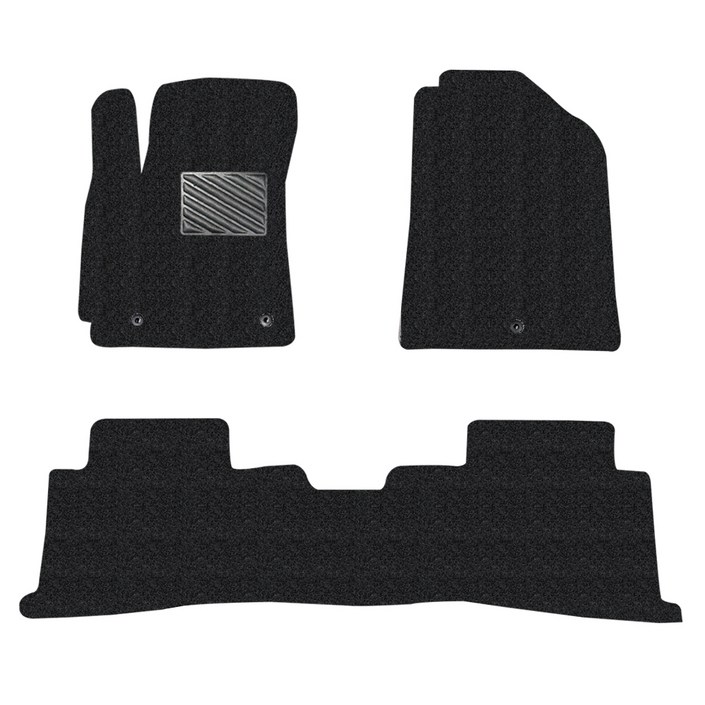 자동차 코일매트 확장형 12열 일체형 3p