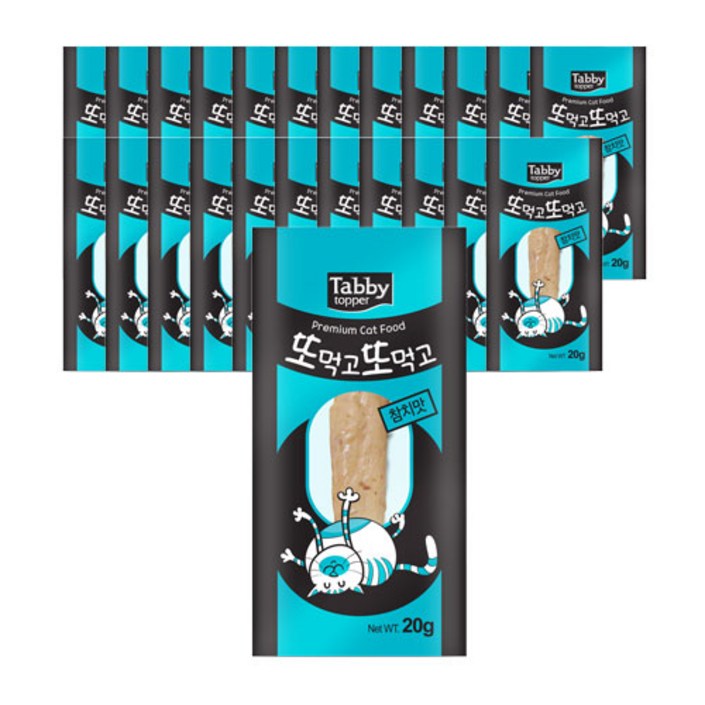 테비토퍼 또 먹고 또 먹고 고양이 간식 20g