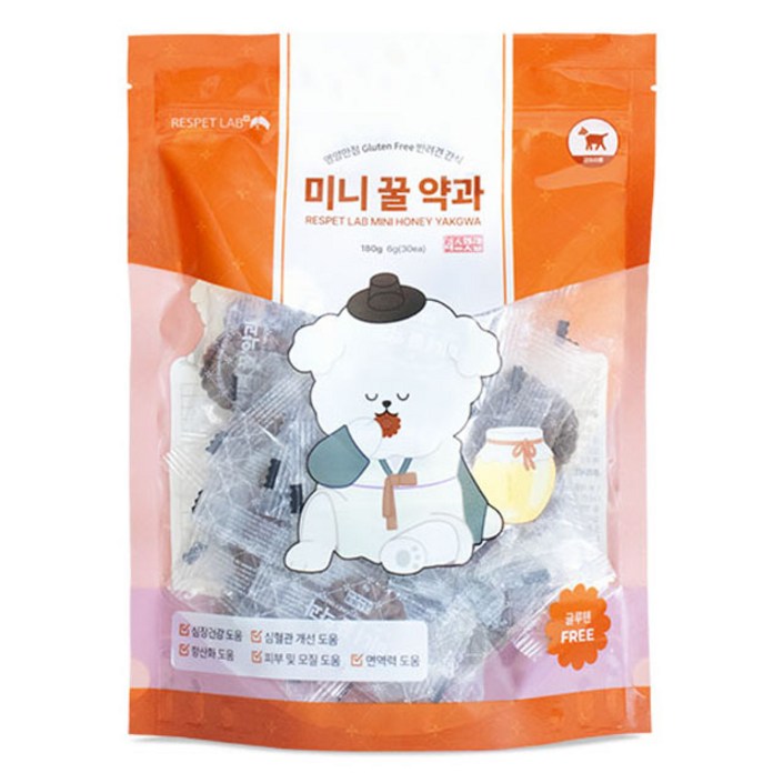 리스펫랩 강아지 미니약과 트릿