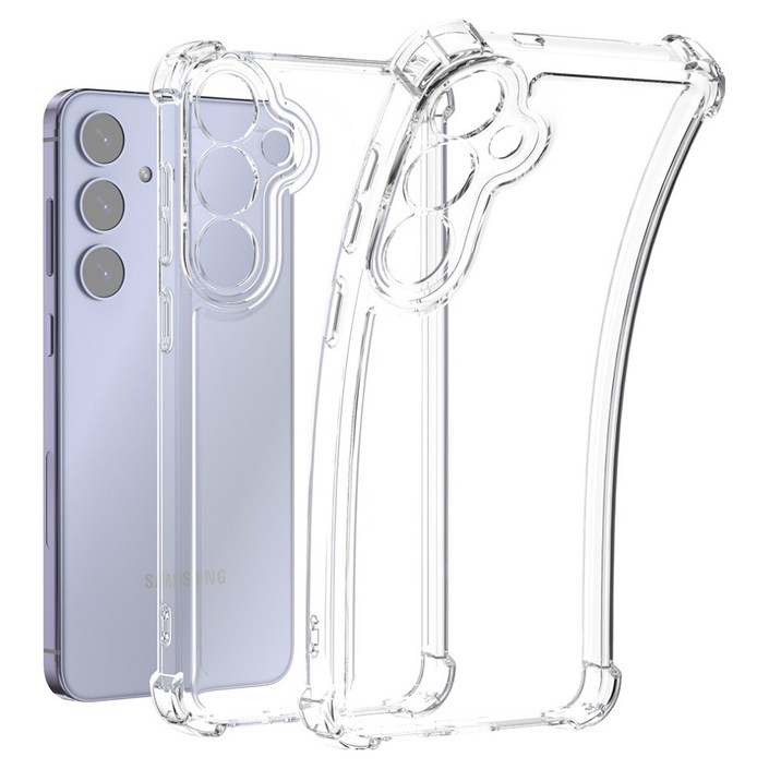 굿밸류 크리스탈 에어 젤리 쿠션 휴대폰 케이스 2p