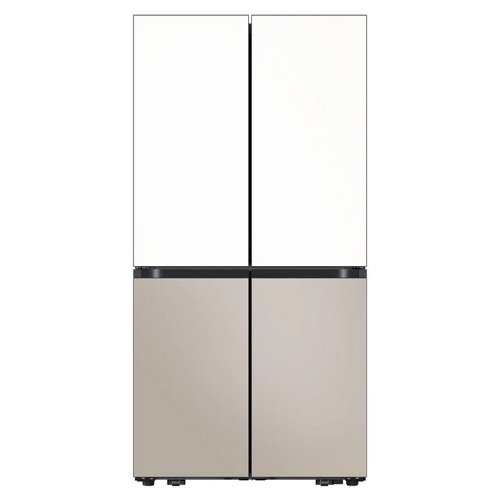 10 환급가전 삼성전자 비스포크 AI 하이브리드 901L 4도어 냉장고 방문설치, RM70F91R1ZG