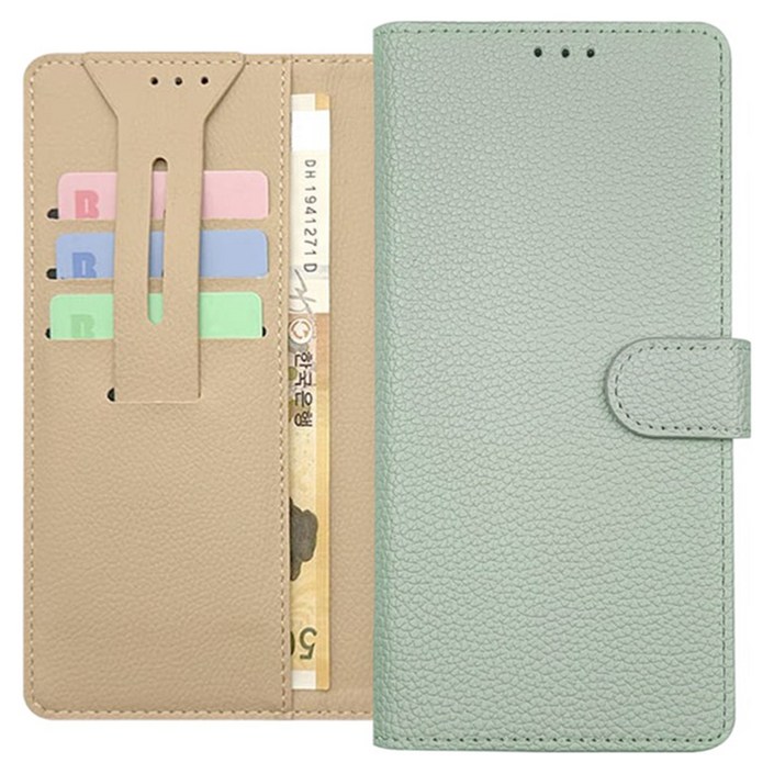 엠피에스 라비오 카드 분실 방지 포켓 다이어리 휴대폰 케이스
