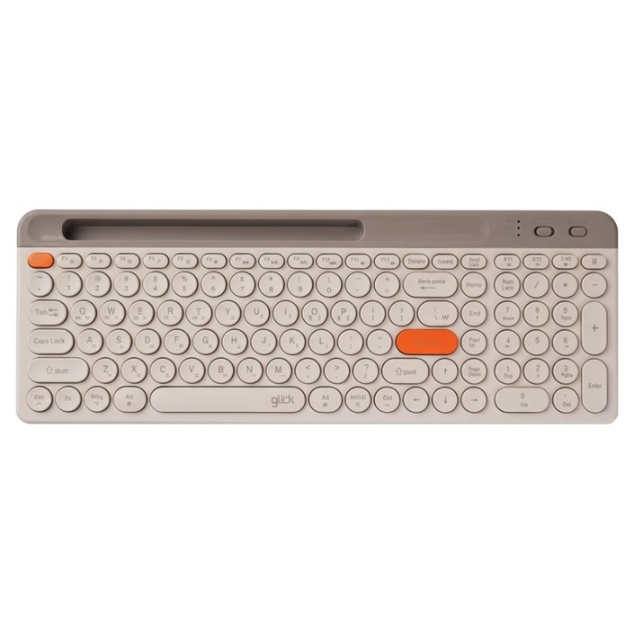 지클릭커 오피스프로 태블릿 멀티페어링 무소음 무선 블루투스 106 키보드