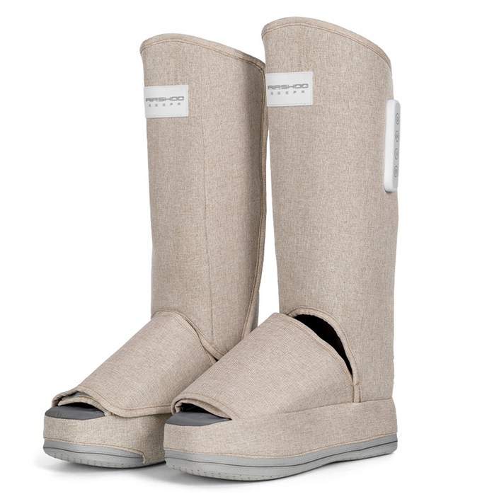 제스파 더툴 400 에어슈 듀얼 발 종아리 다리 마사지기 양쪽세트 ZP5645, ZP5645, 데저트 베이지