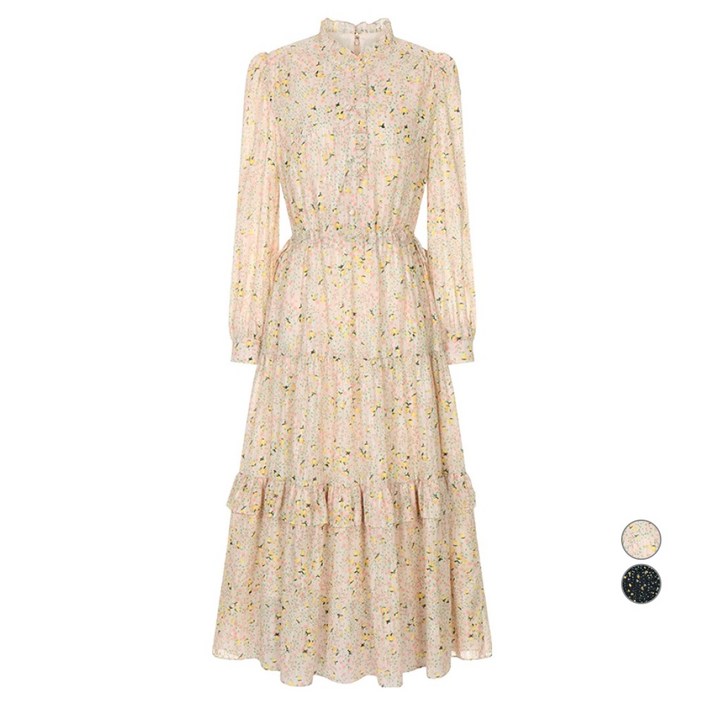 올리브데올리브 여성용 프린트쉬폰원피스