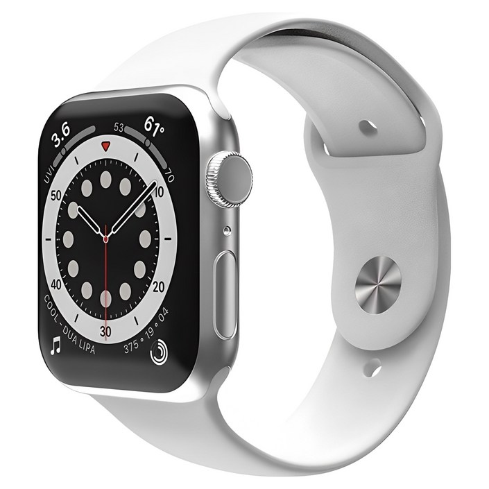 신지모루 애플워치 호환 실리콘 원버튼 스트랩