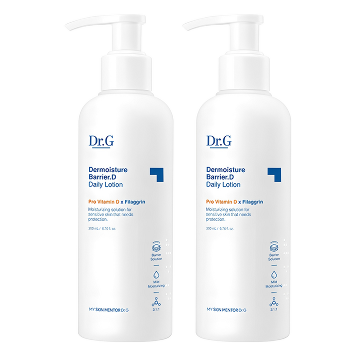 닥터지 더모이스처 배리어 D 로션, 200ml, 2개
