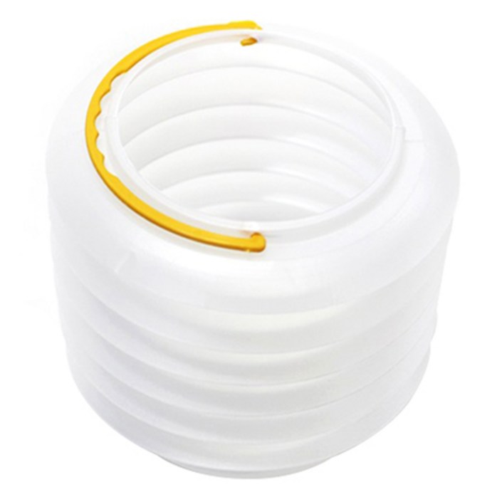 투명 수채화 물통 자바라 손잡이 색상랜덤