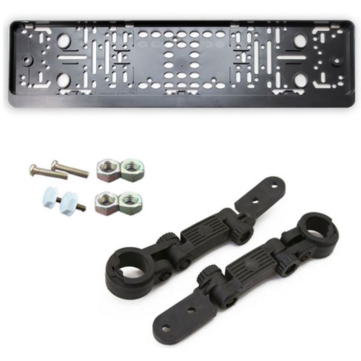 메이크스피드 자전거 보조번호판 거치대 세트