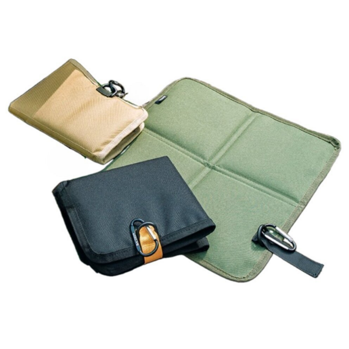 휴대용 접이식 방석 방수 카라비너포함