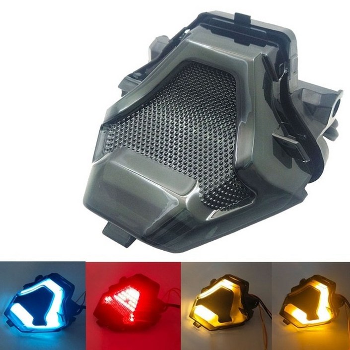 Yamaha r3 r25 mt03 mt03 mt07 mt07 mt25 fz07 테일 라이트 리어 테일 라이트 브레이크 라이트 턴 시그널 통합 led 정지 라이트