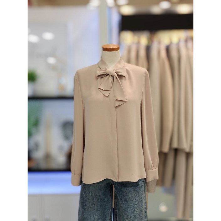 쉬즈미스 시그니처 타이 블라우스 SWWBLP42010