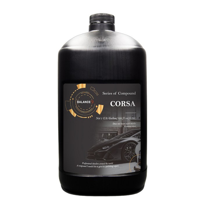 발란스나인 코르사 컴파운드 초벌용 3.78L 갤런 1200방, 1개