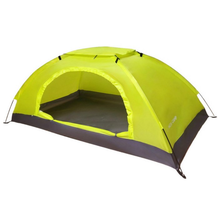 모아캠프 1인용 백패킹텐트 초경량 미니 야전 침대 텐트, 매쉬그린, 1인용