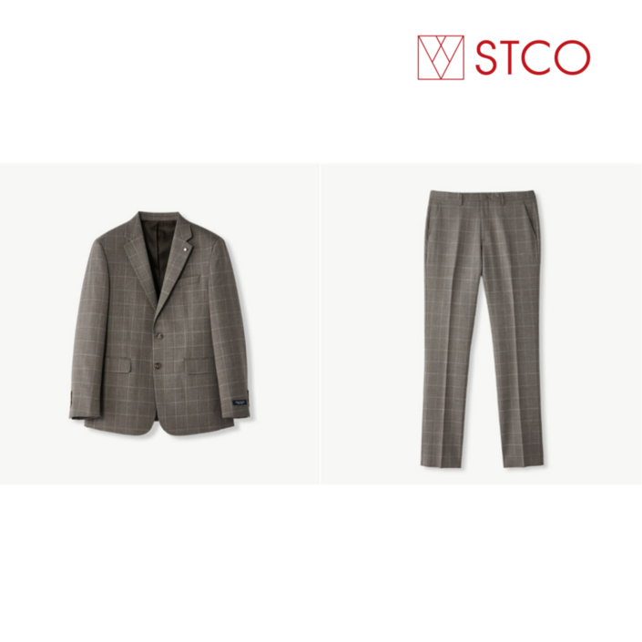 STCO 에스티코 TW윈도우 페인체크클래식정장세트 SSJVA63CCD SSLVA63CCD베이지