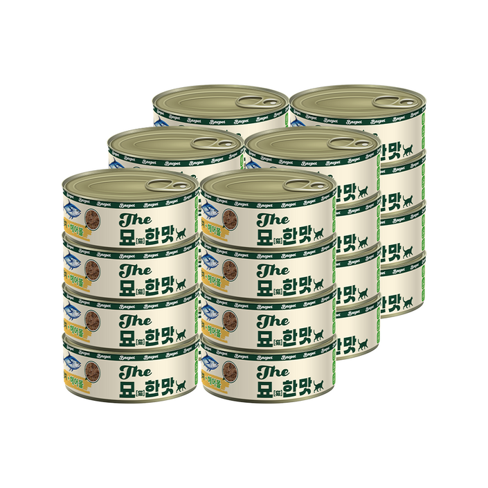 묘한맛 참치헤어볼 80g x24개 (1box)
