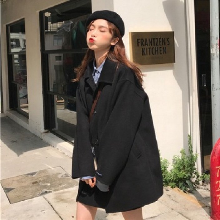 여하프루즈핏퍼코트 핸드메이드코트