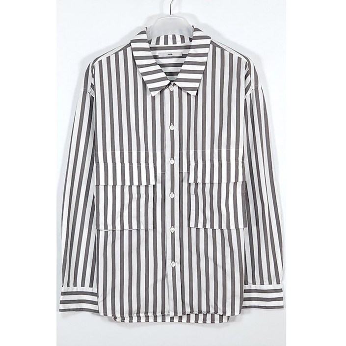 시스템옴므 구제 긴팔 셔츠 T2063 100 빈티져스