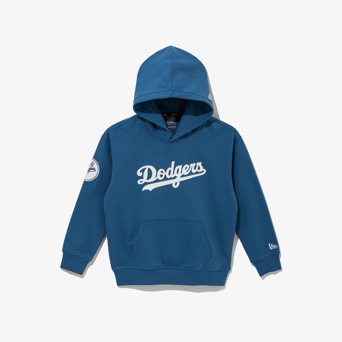 [AK플라자] [뉴에라키즈] MLB LA 다저스 팀 레터링 후드 하이 타이드(14681109)