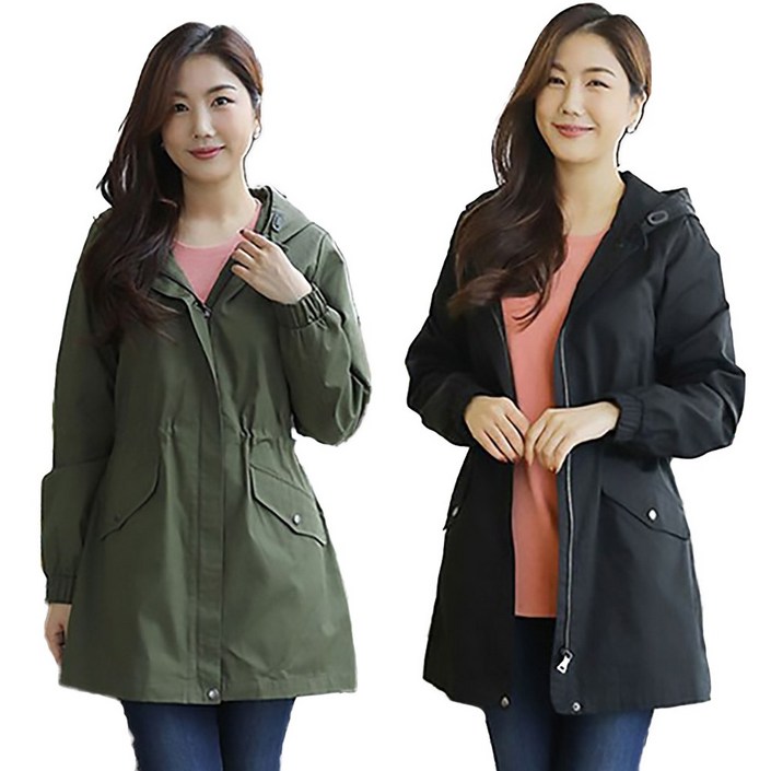 다미웨어  여성   봄 가을 야상 사파리점퍼                국내생산  당일발송