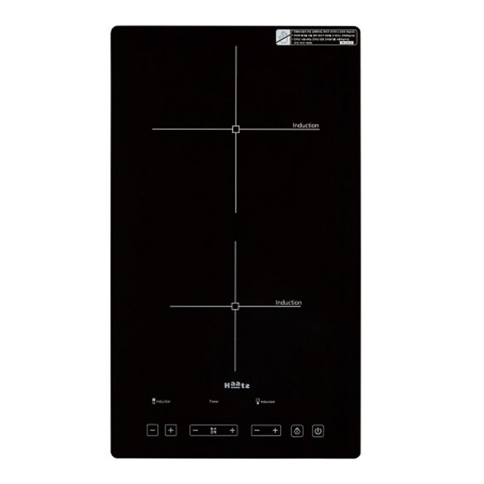 하츠 2구 인덕션 빌트인 전기레인지 IH-232S, IH-232S, 빌트인